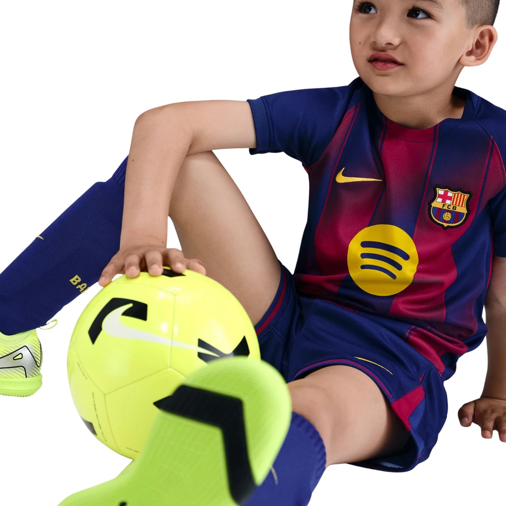 Nike FC Barcelona 2025/26 Stadium namų apranga mažyliams tamsiai mėlyna/bordo HJ5619 456 (S)