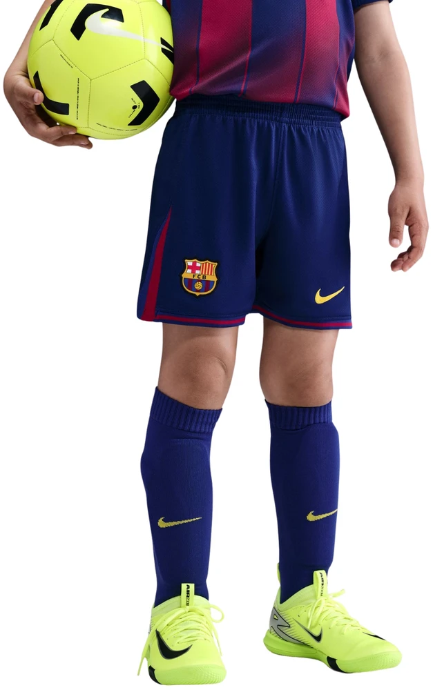 Nike FC Barcelona 2025/26 Stadium namų apranga mažyliams tamsiai mėlyna/bordo HJ5619 456 (S)