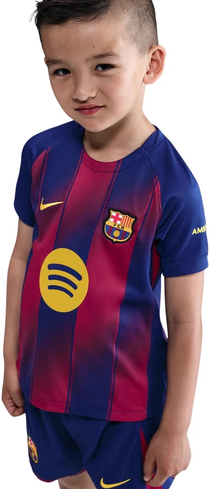 Nike FC Barcelona 2025/26 Stadium namų apranga mažyliams tamsiai mėlyna/bordo HJ5619 456 (S)