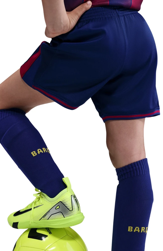 Nike FC Barcelona 2025/26 Stadium namų apranga mažyliams tamsiai mėlyna/bordo HJ5619 456 (S)