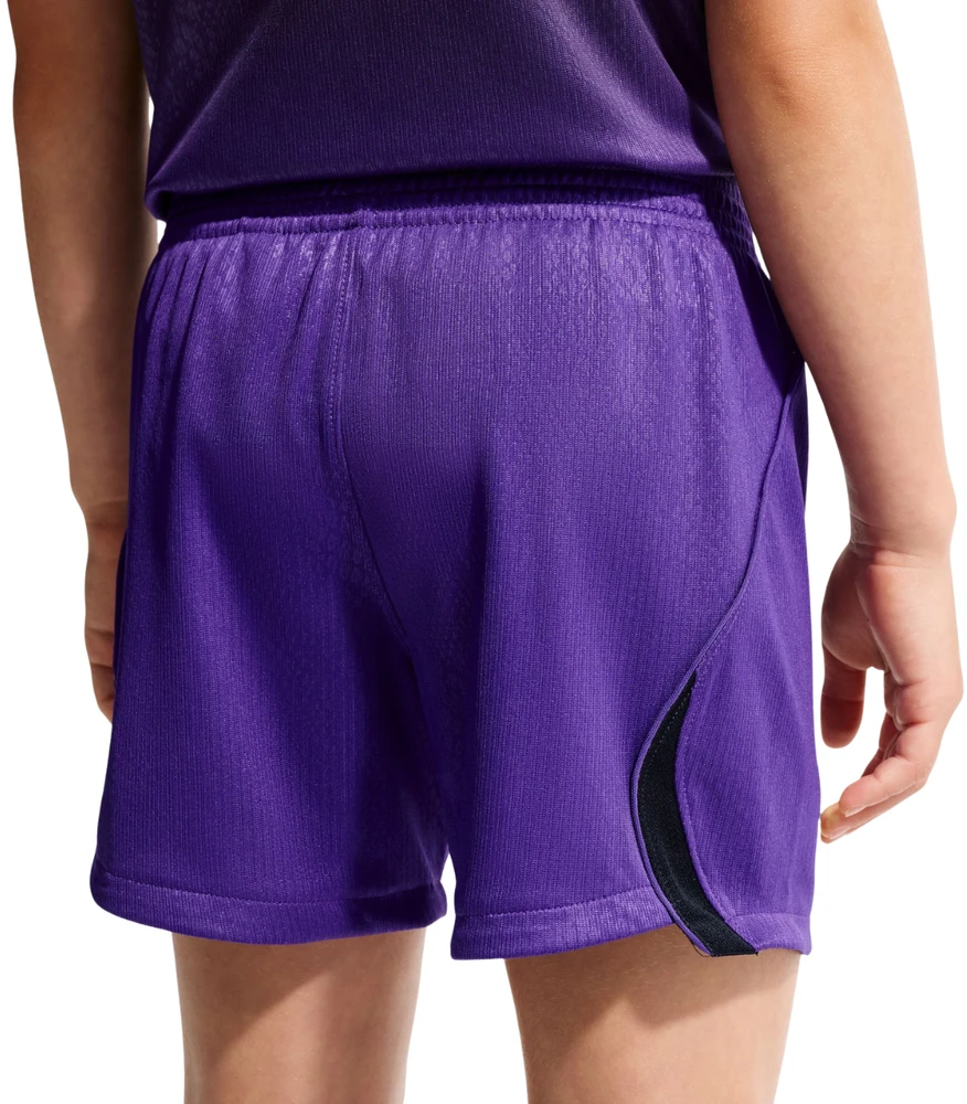 Komplet piłkarski vaikams Nike FC Barcelona Stadium Away 2026/27 violetinė-juoda II1649 505 (L)
