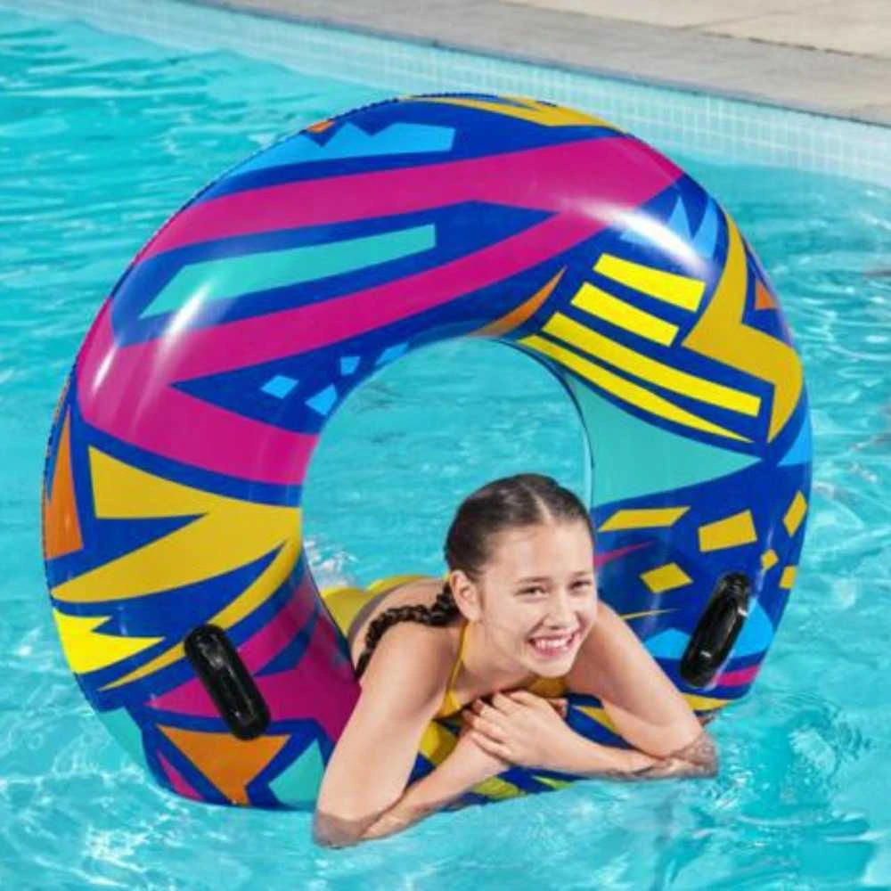 Bestway Pripučiamas plaukimo žiedas GEOMETRIC 107 cm 12+ 36228