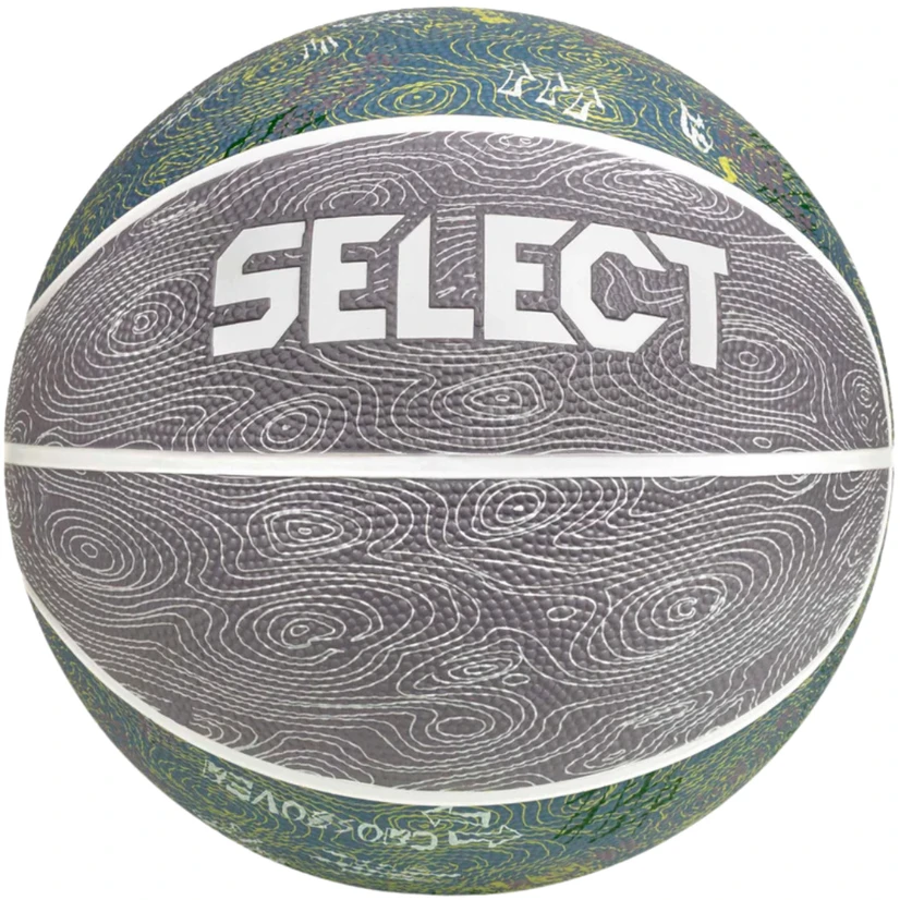 Krepšinio kamuolys Select v26 mėlyna-violetinė 410003 (6)