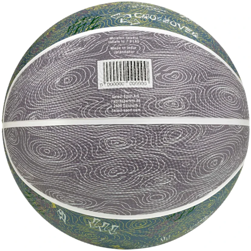 Krepšinio kamuolys Select v26 mėlyna-violetinė 410003 (6)