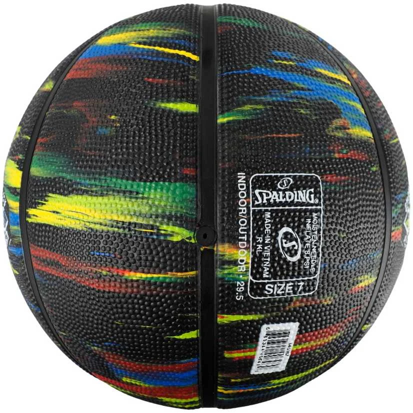 KREPŠINIO KAMUOLYS SPALDING MARBLE SERIES RAINBOW (7 DYDIS)