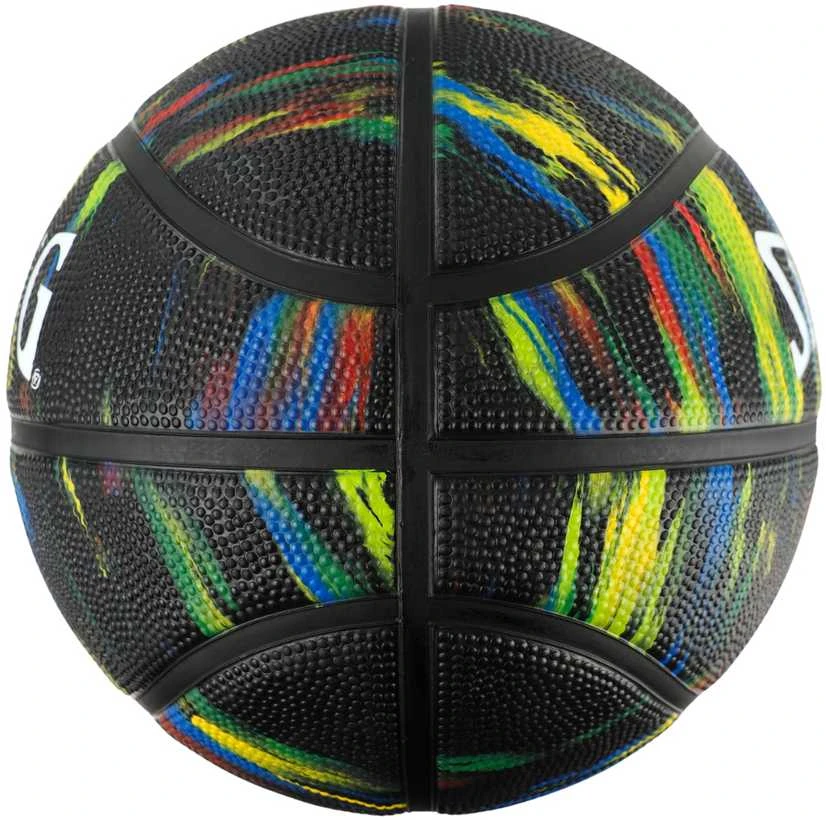 KREPŠINIO KAMUOLYS SPALDING MARBLE SERIES RAINBOW (7 DYDIS)