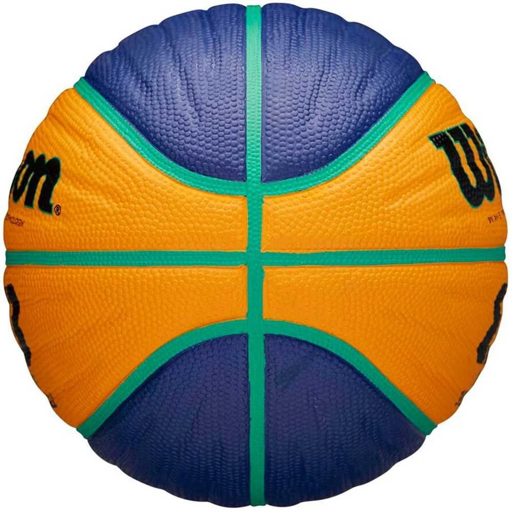 Krepšinio kamuolys Wilson Fiba 3x3 Junior geltona ir-mėlyna WTB1133XB (5)
