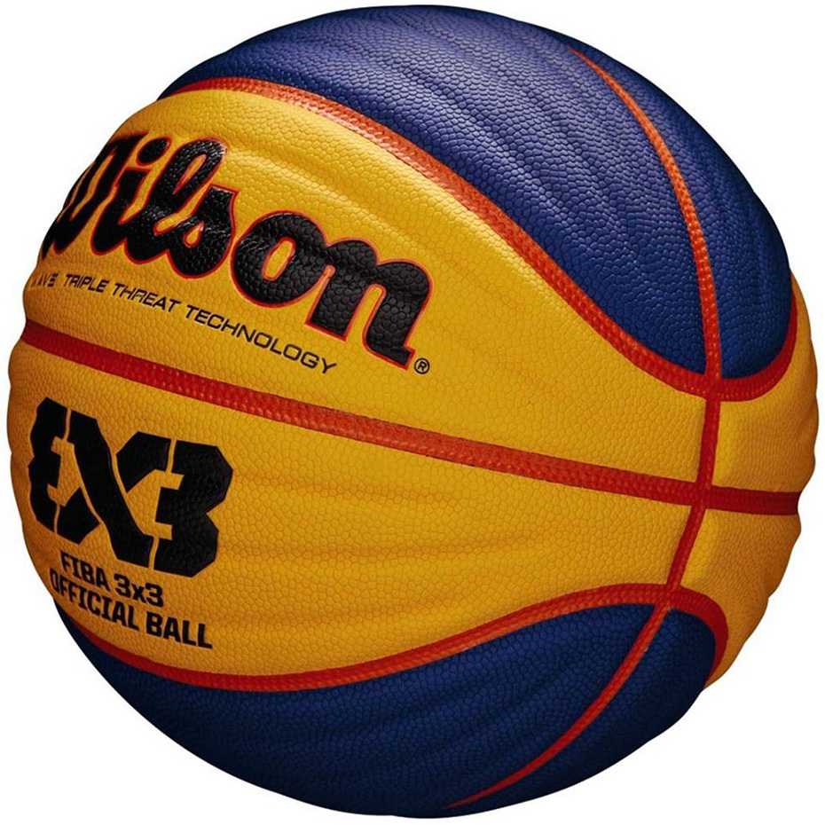 Krepšinio kamuolys Wilson FIBA3X3 Game Basketball granatowo-oranžinė WTB0533XB (6)