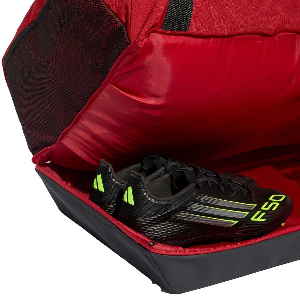 Krepšys adidas Tiro Duffle Large With Bottom Compartment raudona JY7950