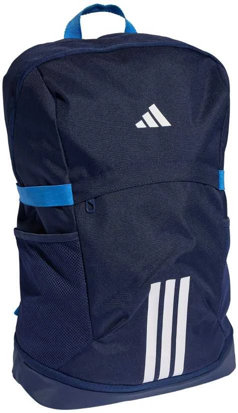 adidas Tiro tamsiai mėlynos spalvos mokyklinė sportinių treniruočių kuprinė KD4223
