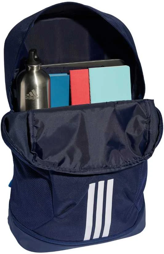adidas Tiro tamsiai mėlynos spalvos mokyklinė sportinių treniruočių kuprinė KD4223