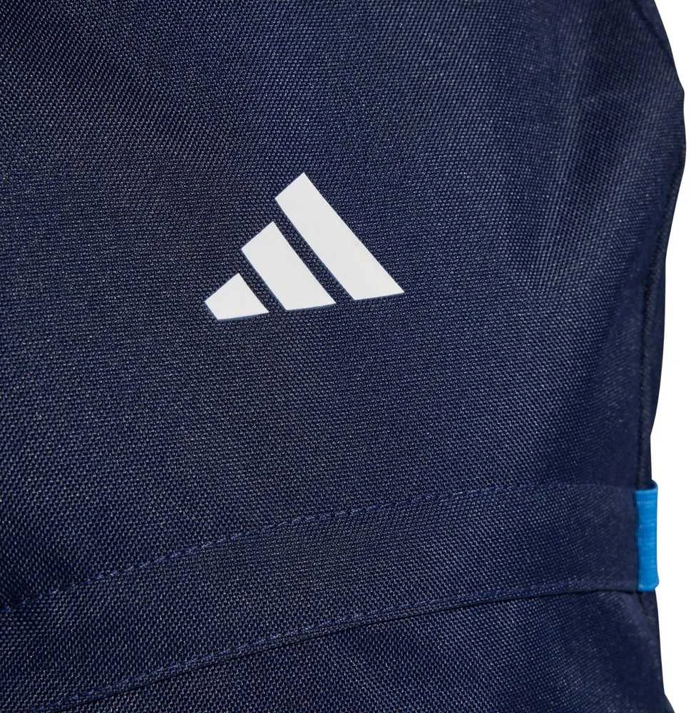 adidas Tiro tamsiai mėlynos spalvos mokyklinė sportinių treniruočių kuprinė KD4223