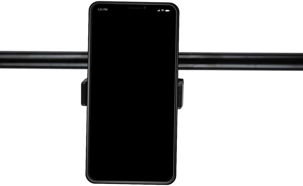 DVIRAČIO LAIKIKLIS TELEFONUI DUNLOP, SUKIOJAMAS 360 LAIPSNIŲ KAMPU, Juodas 434322