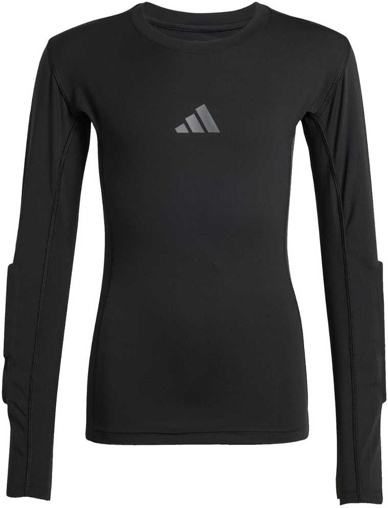 Marškinėliai bramkarska vaikams adidas Padded Goalkepper Longsleeve juoda KA1678 (164cm)