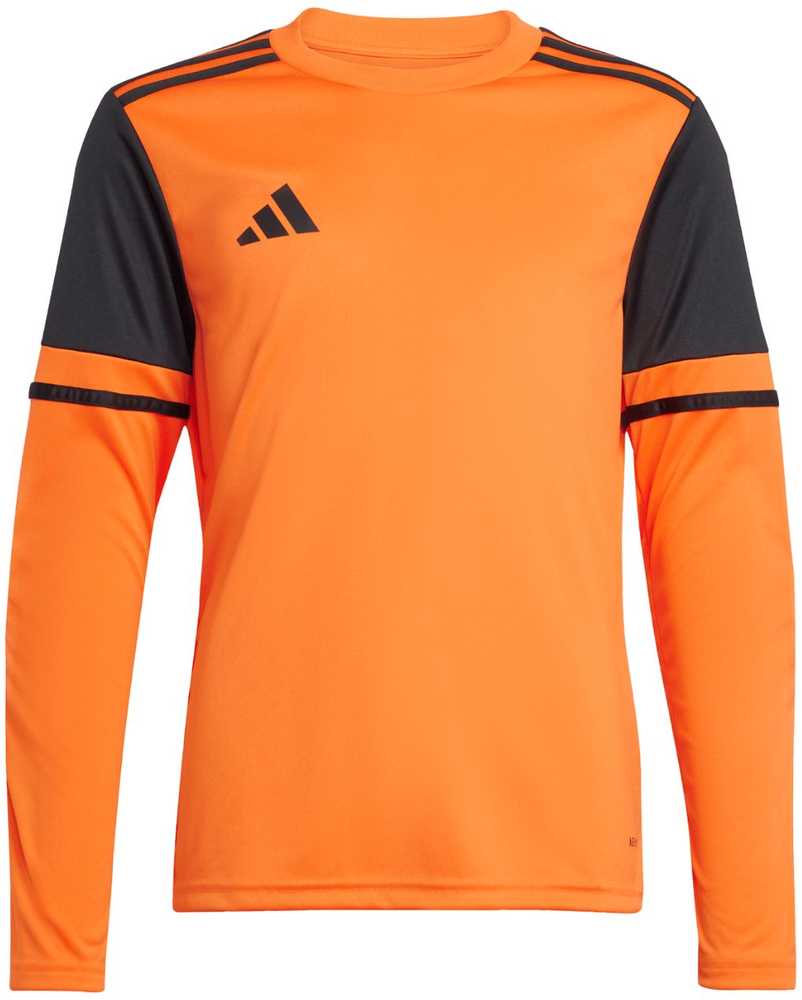 Marškinėliai bramkarska vaikams adidas Squadra 25 Long Sleeve oranžinė JJ1941 (116cm)