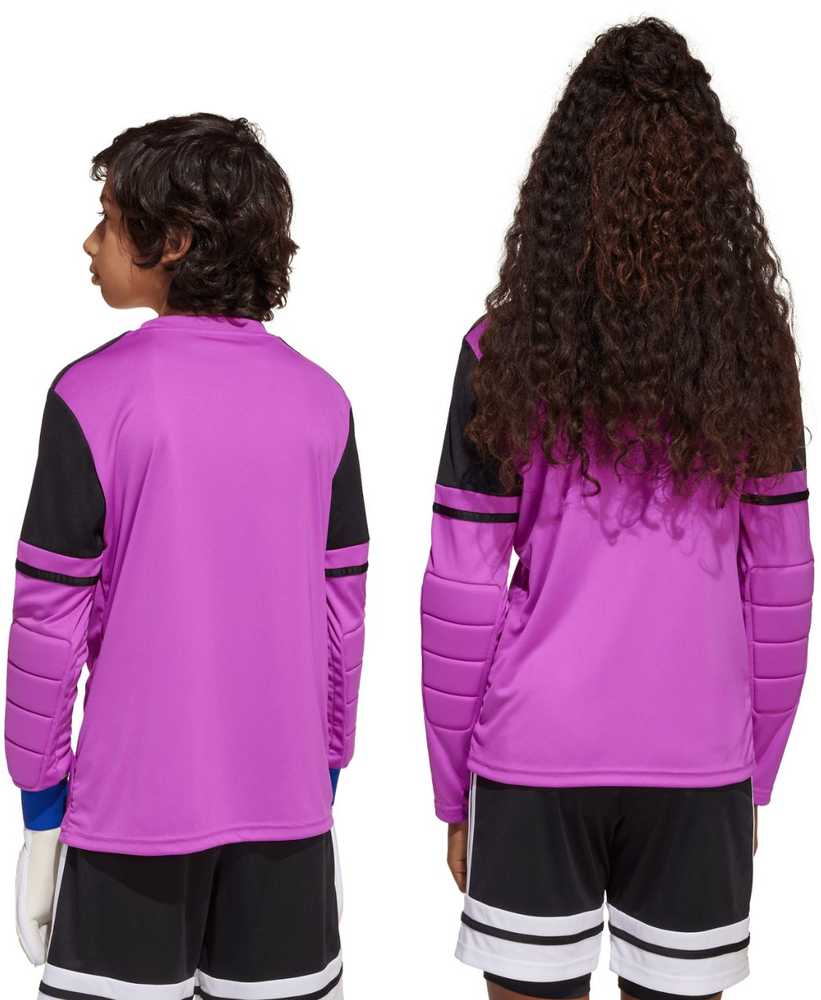 Marškinėliai bramkarska vaikams adidas Squadra 25 Long Sleeve violetinė JJ1939 (128cm)