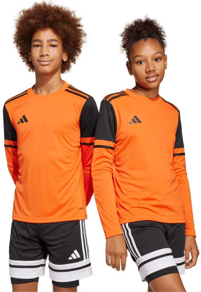Marškinėliai bramkarska vaikams adidas Squadra 25 Long Sleeve oranžinė JJ1941 (116cm)