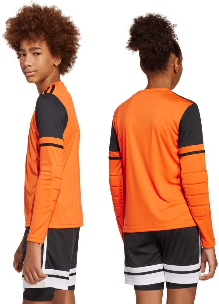 Marškinėliai bramkarska vaikams adidas Squadra 25 Long Sleeve oranžinė JJ1941 (116cm)