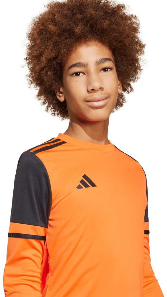 Marškinėliai bramkarska vaikams adidas Squadra 25 Long Sleeve oranžinė JJ1941 (116cm)