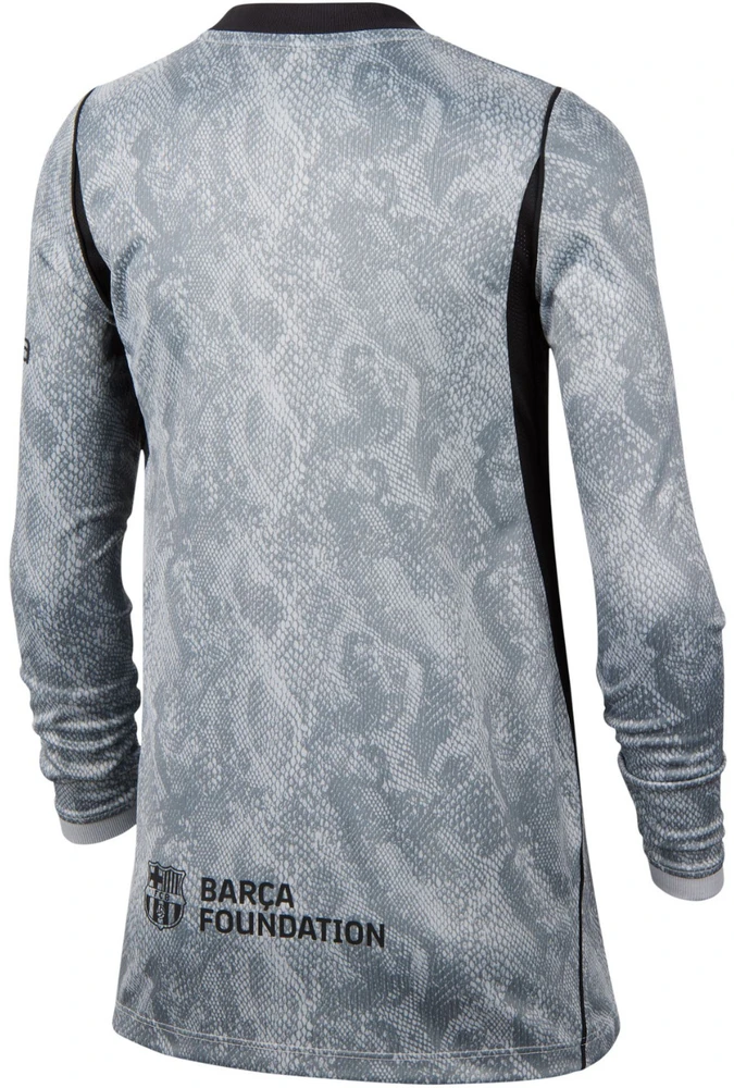 Marškinėliai bramkarska vaikams Nike FC Barcelona 2026/27 Stadium Away pilka IO8337 013 (L)