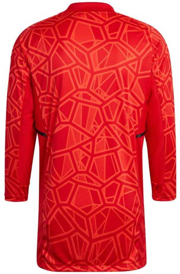 Marškinėliai bramkarska vyriška adidas Condivo 22 Long Sleeve raudona H21237 (L)