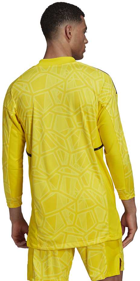Marškinėliai bramkarska vyriška adidas Condivo 22 Jersey Long Sleeve geltona HF0137 (XL)