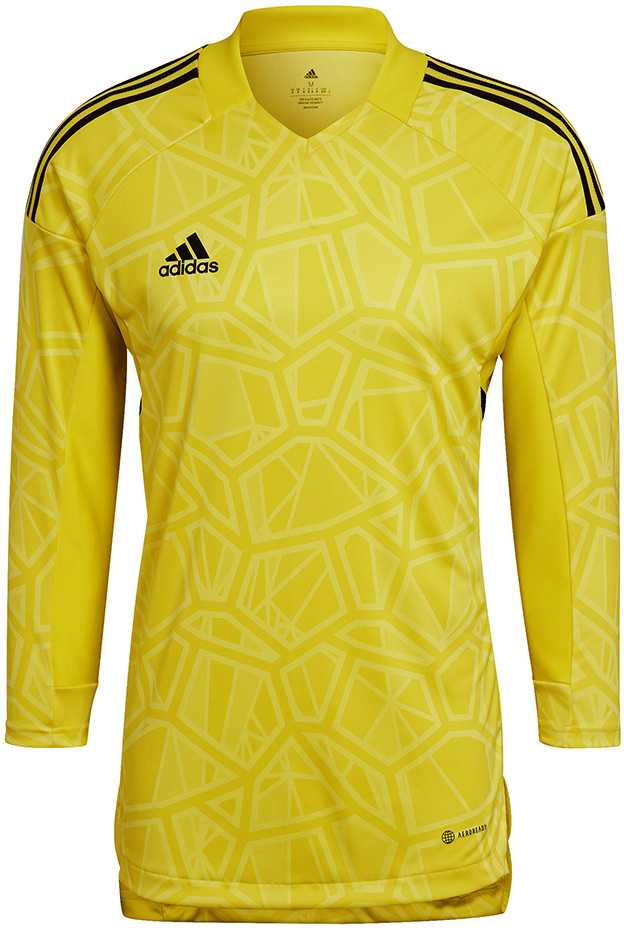 Marškinėliai bramkarska vyriška adidas Condivo 22 Jersey Long Sleeve geltona HF0137 (XL)
