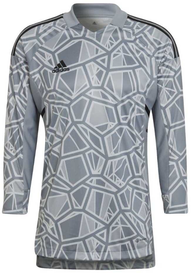 Marškinėliai bramkarska vyriška adidas Condivo 22 Goalkeeper Jersey Long Slevee pilka HB1614 (XL)