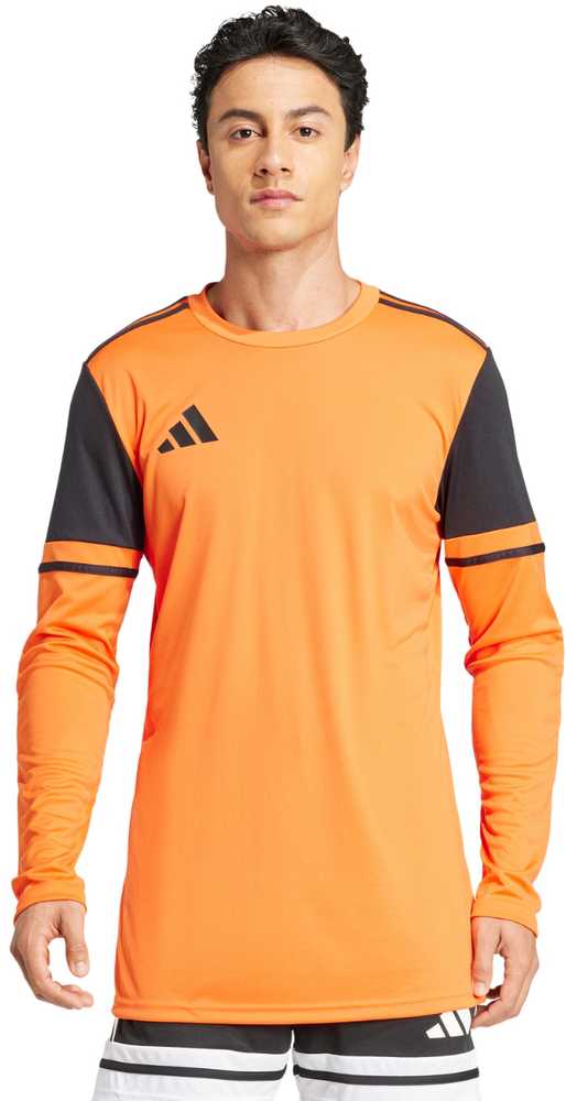 Marškinėliai bramkarska vyriška adidas Squadra 25 Long Sleeve oranžinė JG1130 (2XL)
