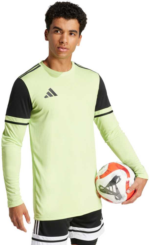 Marškinėliai bramkarska vyriška adidas Squadra 25 Long Sleeve limonkowa JG1129 (S)