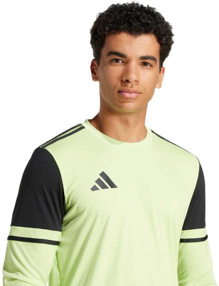 Marškinėliai bramkarska vyriška adidas Squadra 25 Long Sleeve limonkowa JG1129 (S)