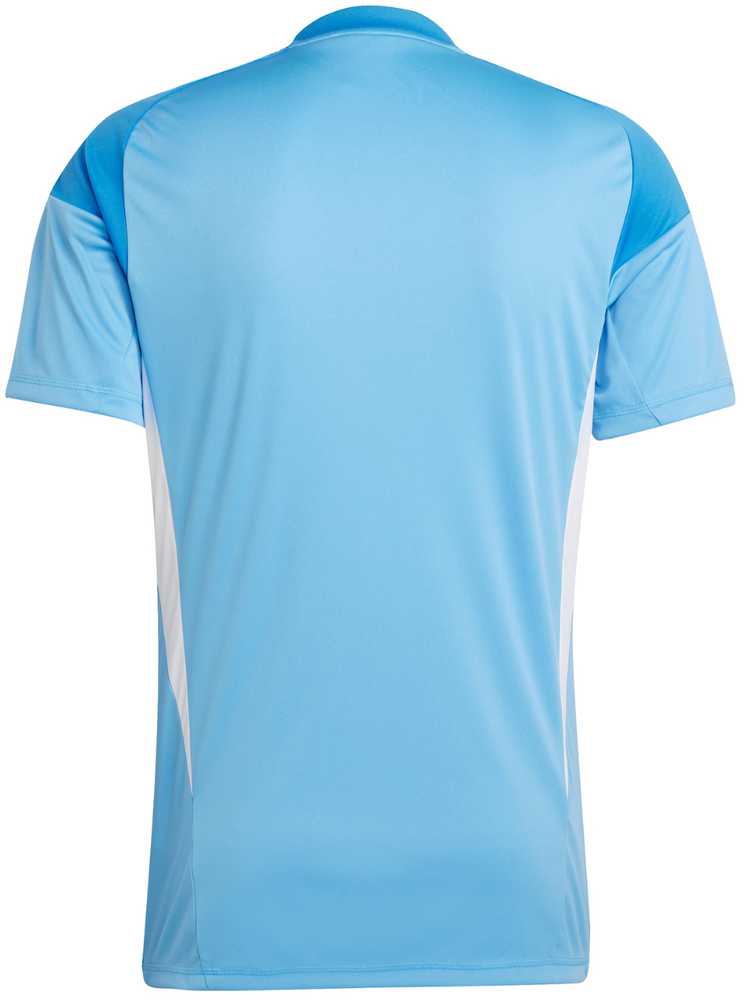 Marškinėliai bramkarska vyriška adidas Tiro 25 Competition Jersey Short Sleeve mėlyna JI9715 (S)