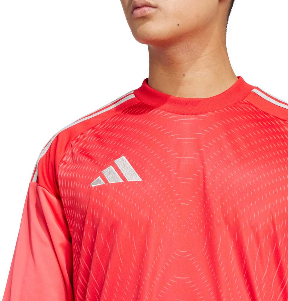 Marškinėliai bramkarska vyriška adidas Tiro 25 Competition Goalkeeper Long Sleeve raudona JI9724 (2XL)
