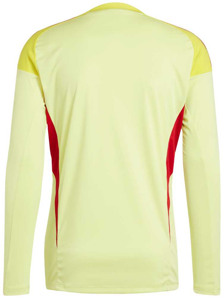 Marškinėliai bramkarska vyriška adidas Tiro 25 Competition Goalkeeper Long Sleeve geltona JN2018 (S)
