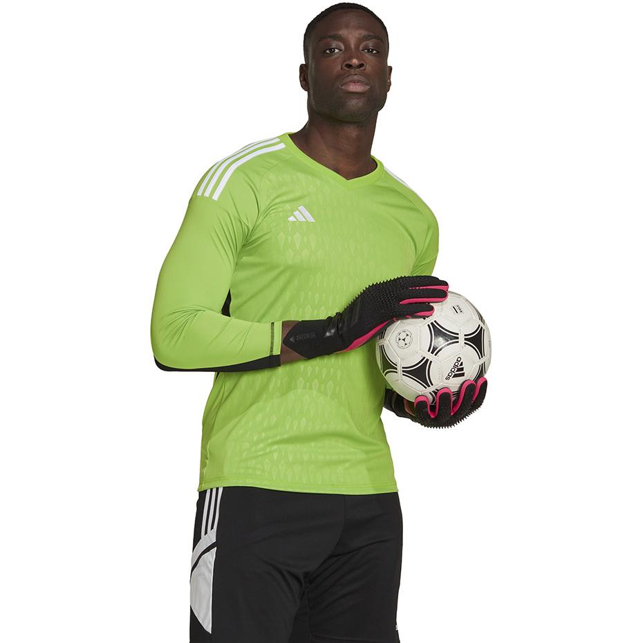 Adidas Tiro 23 Competition Vartininko marškinėliai ilgomis rankovėmis žalios spalvos HK7693 (M)