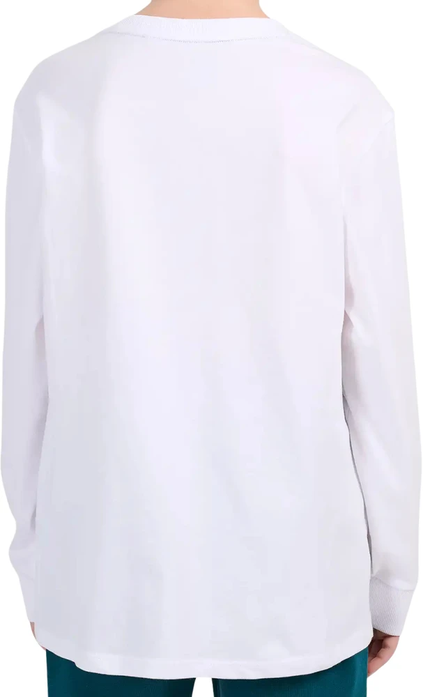Marškinėliai dla chłopca 4F longsleeve M655 balta 4FJWMM00TLONM655 10S (152cm)
