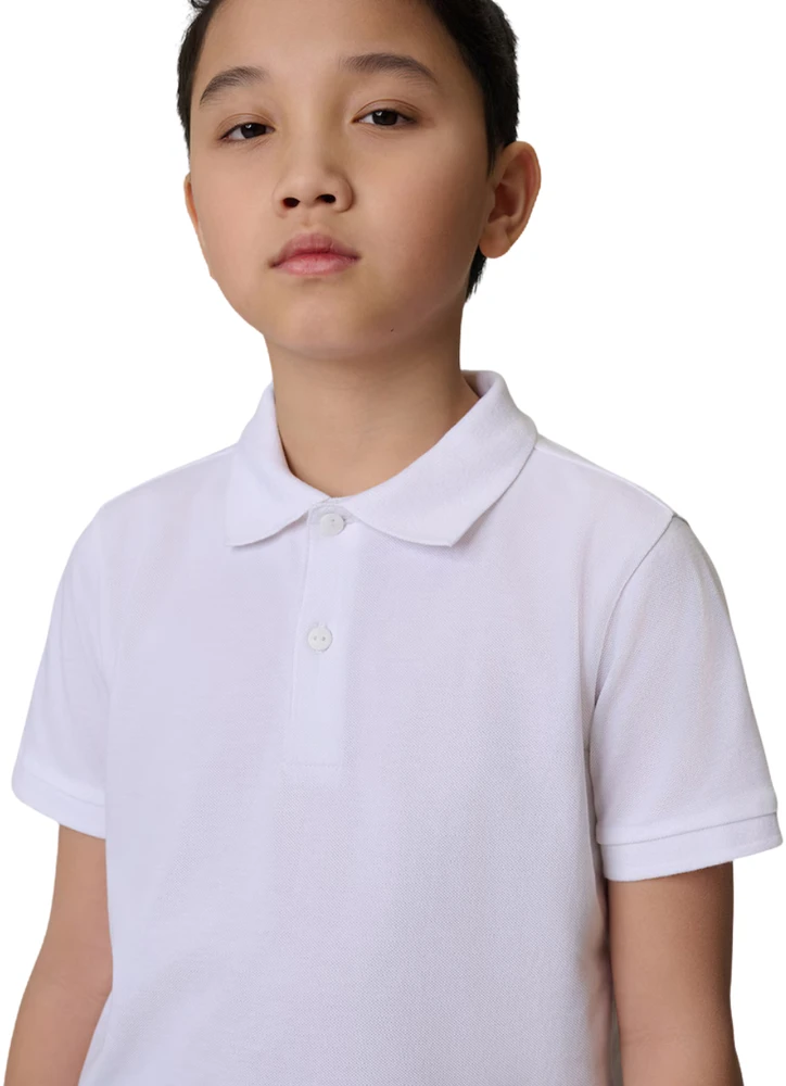 Marškinėliai dla chłopca polo 4F M662 balta 4FJWSS26TPTSM662 10S (140cm)