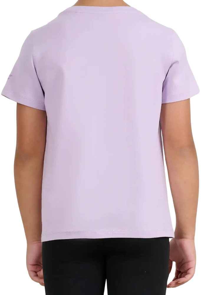 Mergaičių marškinėliai 4F F2938 šviesiai violetiniai 4FJWSS26TTSHF2938 52S (158 cm)