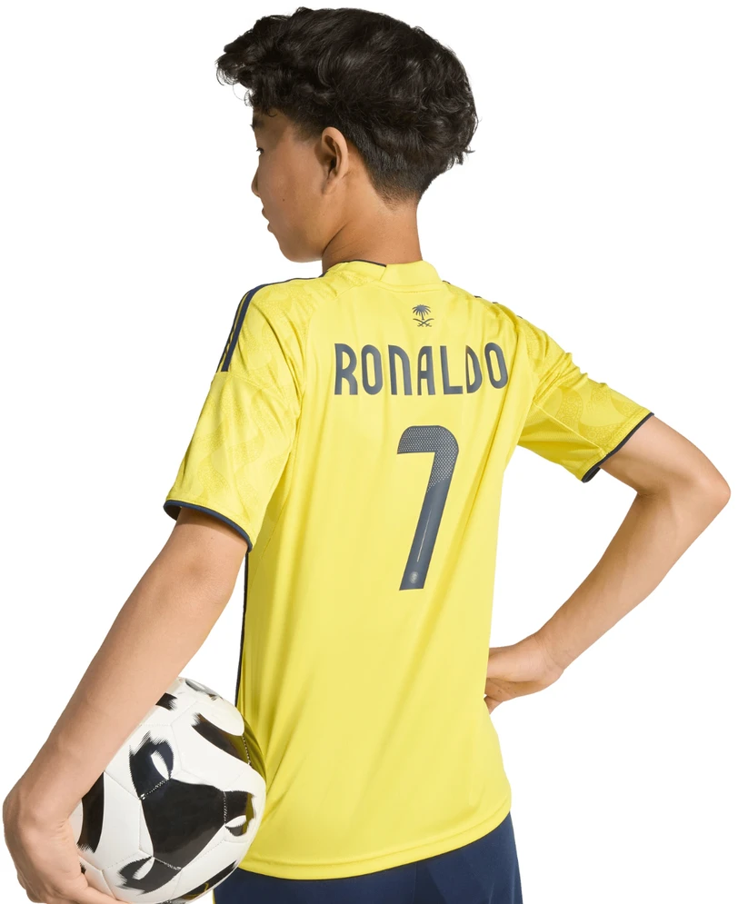 Marškinėliai vaikams adidas Al Nassr FC 2025/2026 Home Jersey geltona JN7981 (176cm)