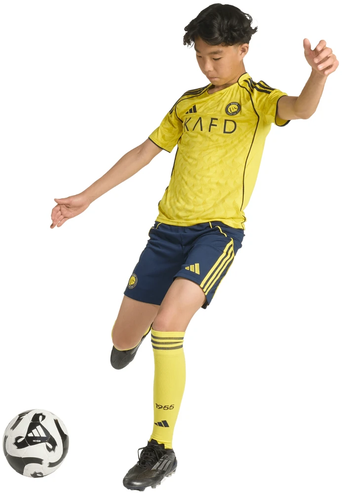 Marškinėliai vaikams adidas Al Nassr FC 2025/2026 Home Jersey geltona JN7981 (176cm)