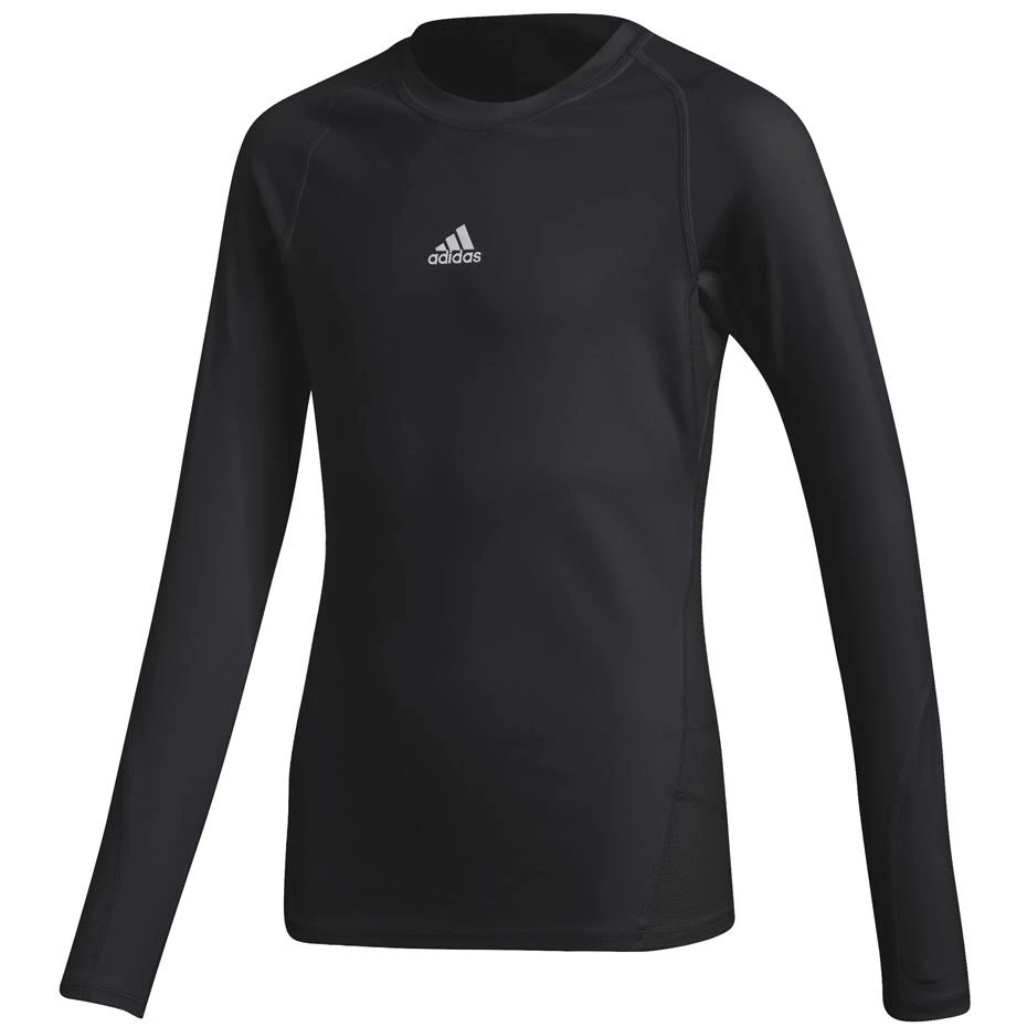 Termo marškinėliai vaikams Adidas Junior Ask Ls Tee, juodi