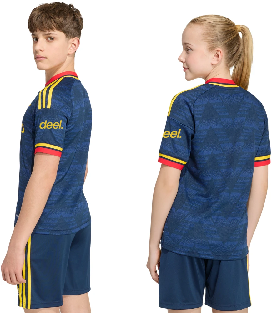 Marškinėliai vaikams adidas Arsenal FC 2026/27 tamsiai mėlyna KB9963 (140cm)
