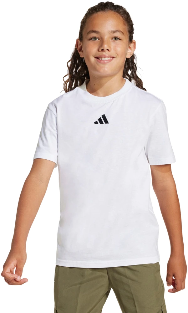 Marškinėliai vaikams adidas Essentials balta JC9774 (164cm)
