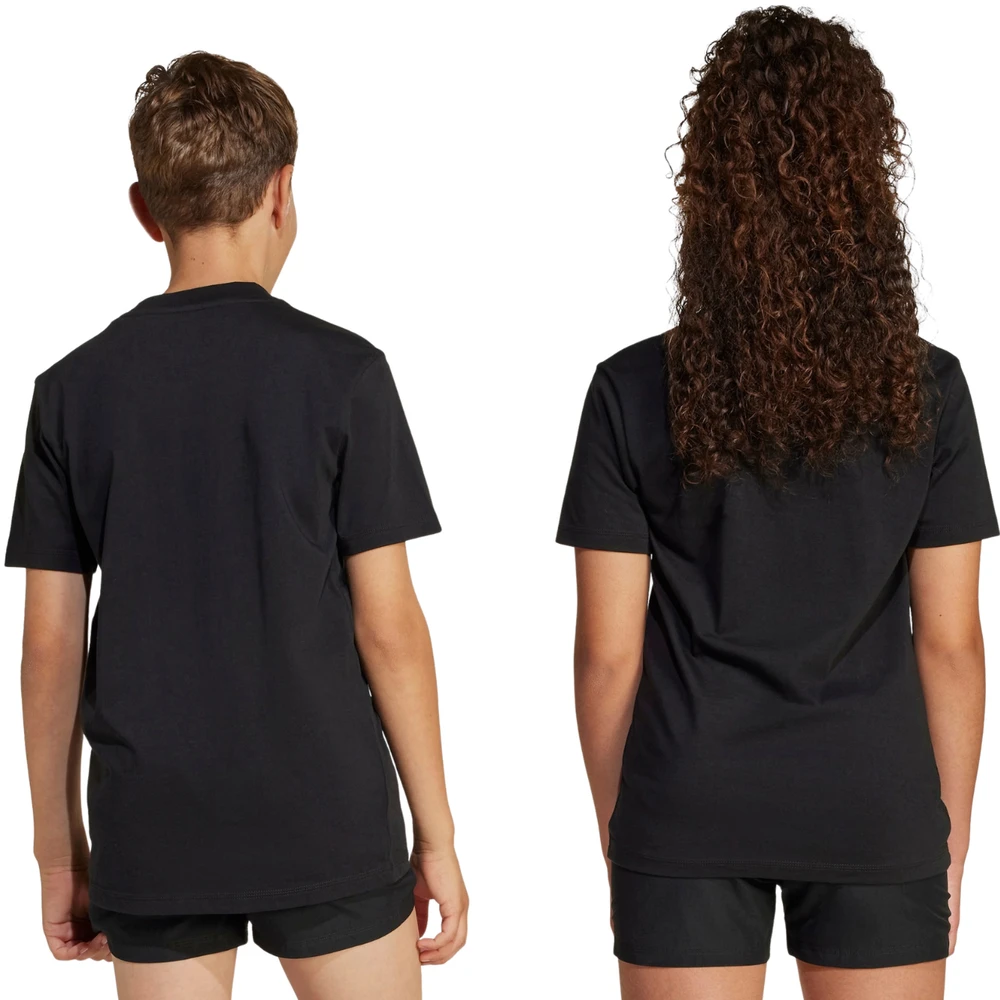 Marškinėliai vaikams adidas Essentials juoda JC9776 (164cm)