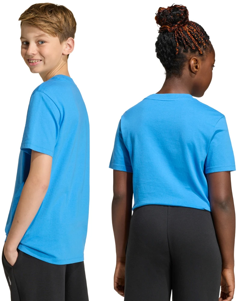 Marškinėliai vaikams adidas Essentials mėlyna KE0836 (176cm)