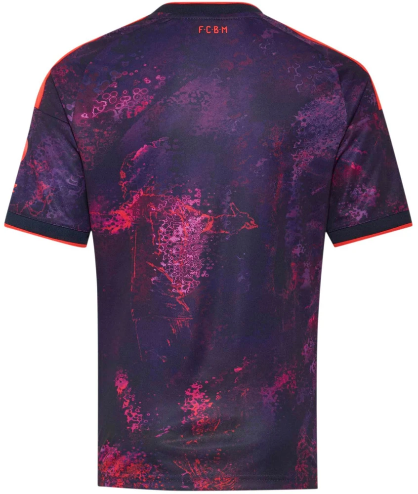 Marškinėliai vaikams adidas FC Bayern 26/27 Third Jersey violetinė JZ3094 (152cm)