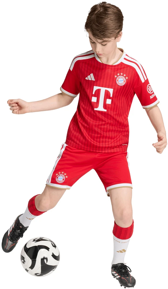 Marškinėliai vaikams adidas FC Bayern 26/27 Home Jersey raudona JZ3098 (140cm)