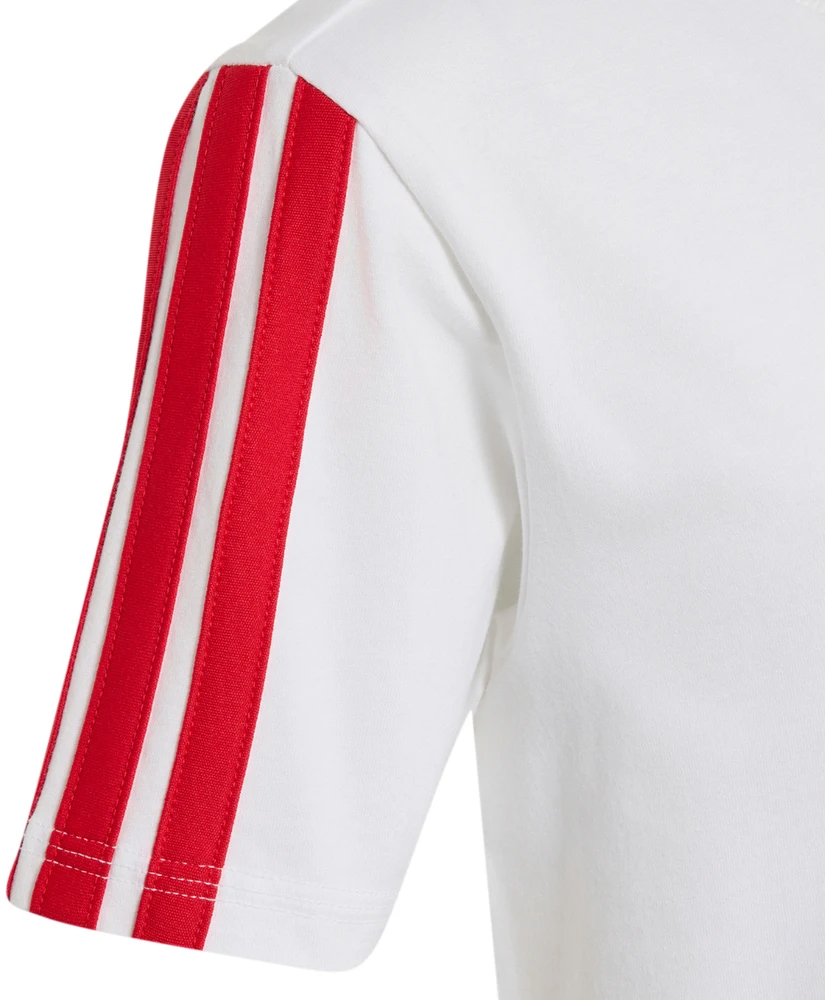 Marškinėliai vaikams adidas FC Bayern Muenchen balta ir-raudona KG2591 (140cm)