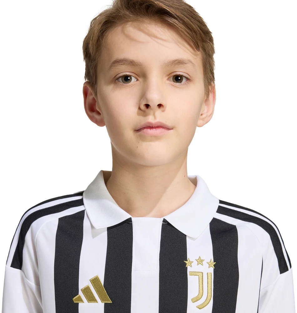 Marškinėliai vaikams adidas Juventus 26/27 balta ir-juoda KB8836 (128cm)