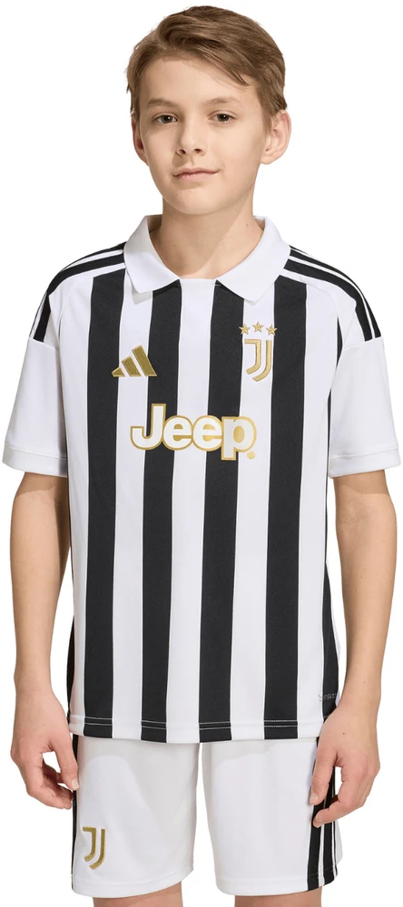 Marškinėliai vaikams adidas Juventus 26/27 balta ir-juoda KB8836 (128cm)